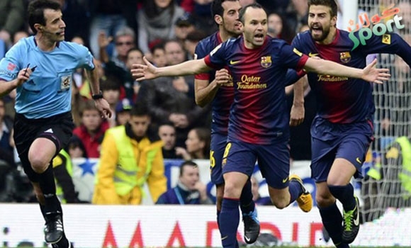 ڕۆژنامەیەک: ناوبژیوان بەرپرسیارە لە دۆڕاندنەکەی بەرشلۆنە لە کلاسیکۆدا