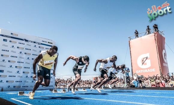 یۆساین بۆڵت لەكوباكەبانا یەكەم بوو