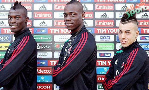 یاریزانەکانی میلان بەرامبەر بەرشلۆنە